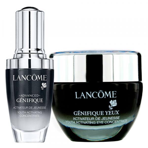 Lancôme Génifique Sérum + Yeux Kit - Rejuvenescedor Facial + Cuidado Global para o Contorno dos Olhos