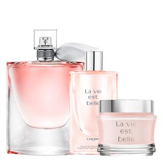 Lancôme La Vie Est Belle Kit - Eau de Parfum 100ml + Hidratante Corporal 200ml + Gel de Banho 200ml Kit