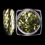Lantejoulas Nail Art Glitter Mini Paillette Diamante Forma Nail Art Glitter Dicas
