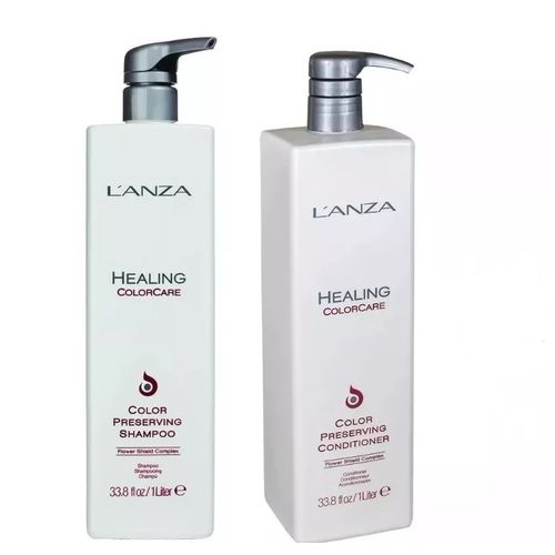 Lanza Healing Colorcare Shampoo 1000ml + Condicionador 1000ml