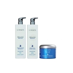 Lanza Kit Shampoo1L+Cond1L+Masc200g Healing Moisture
