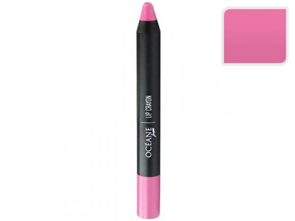 Lápis Batom Lip Crayon - Cor Shine Pink - Océane