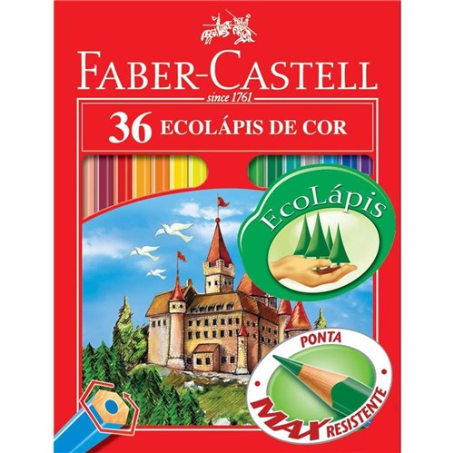 Lápis de Cor 36 Cores Faber-Castell