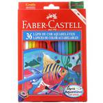 Lápis de Cor Aquarelável Faber-Castell - 36 Cores