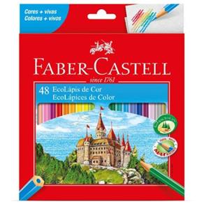 Lápis de Cor C/ 48 Cores - Faber Castell
