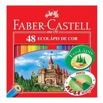 Lápis de Cor com 48 Cores Sextavado Faber-Castell