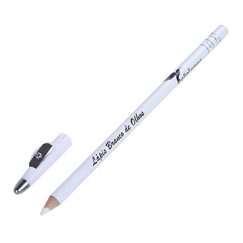 Lápis para Olhos com Apontador Bella Femme (Branco)
