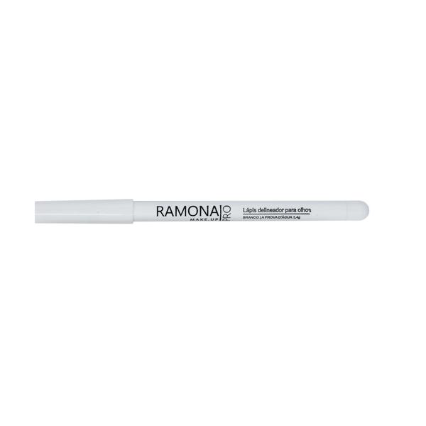 Lápis para Olhos Ramona Cosméticos Cor Branco 1,4gr