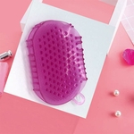 Macias luvas de silicone massagem Scrub Body Glove escova de banho esfoliantes