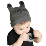 Cynthia New Baby Boy Girl Winter Warm Hat Toddler Children Cute Cat Ear Knit Beanie Cap
