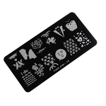 Large Image Nail Art Stamping Plate Stamp Plates Template Manicure Tool