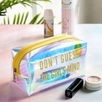 Laser Deisgn Transparente Travel Bag Feminino Waterproof Jelly Bag Pvc Cosmetic Bag Makeup Bag