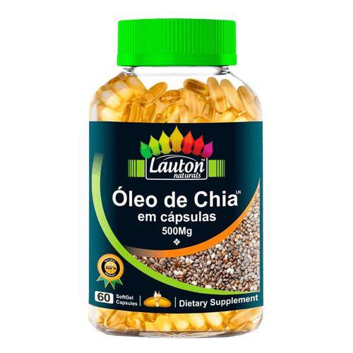 Lauton Naturals Oleo de Chia 60 Caps