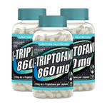 Lauton Nutrition Kit 3x L-triptofano 860mg 120 Caps