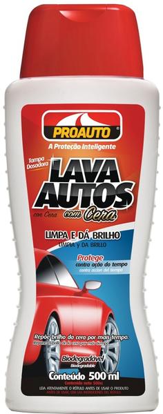 Lava Autos com Cera 500ml - Proauto - Ref. 4546
