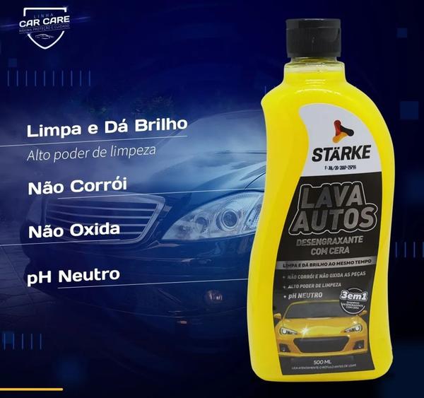 Lava Autos Desengraxante com Cera Starke - Shampoo Automotivo