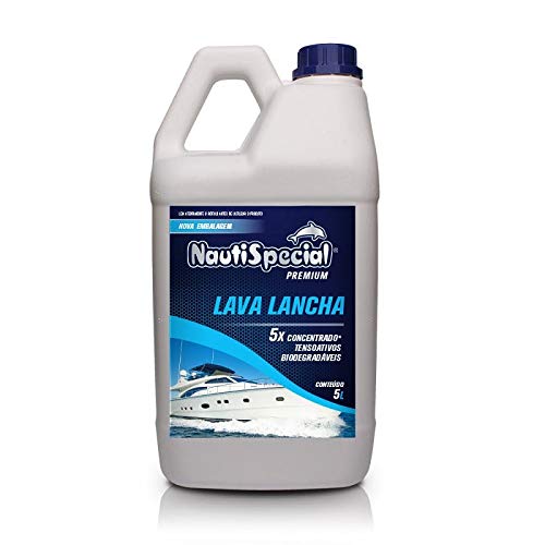 Lava Lancha Neutro Concentrado 100% Biodegradável Shampoo 5L