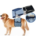 Lavável Male Dog Diaper Roupa Pet Algodão Shorts Sanitária higiene do cão fisiológica Calcinhas cão Briefs Shorts D9440