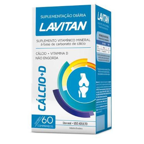Lavitan Cálcio 60 Comp 600mg - Cimed