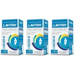Lavitan Calcio + D Suplemento Vitamínico C/60 (Kit C/03)