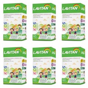 Lavitan Kids Suplemento Vitamínico C/60 (Kit C/06)