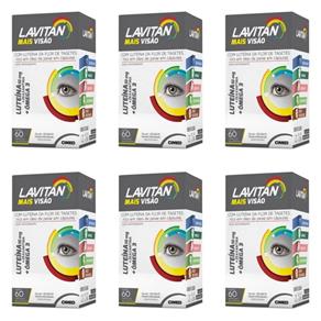 Lavitan Mais Visão Suplemento Vitamínico C/60 (Kit C/06)