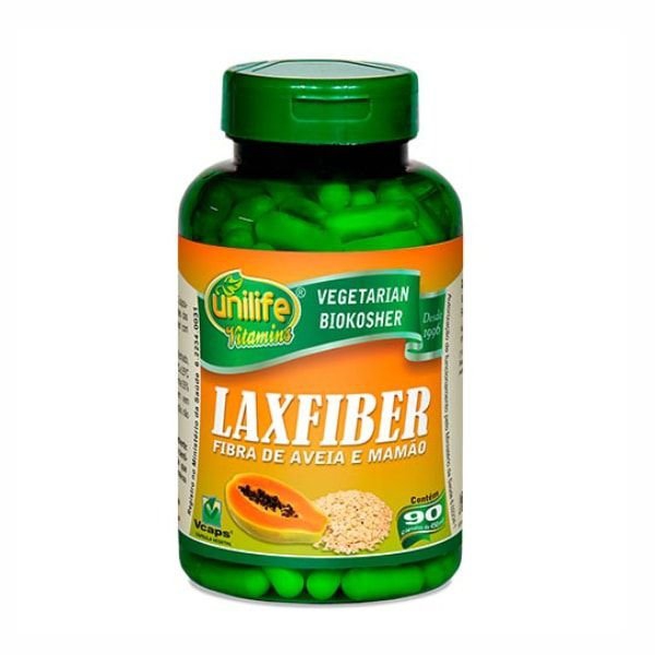 LaxFiber - 90 Cápsulas - Unilife