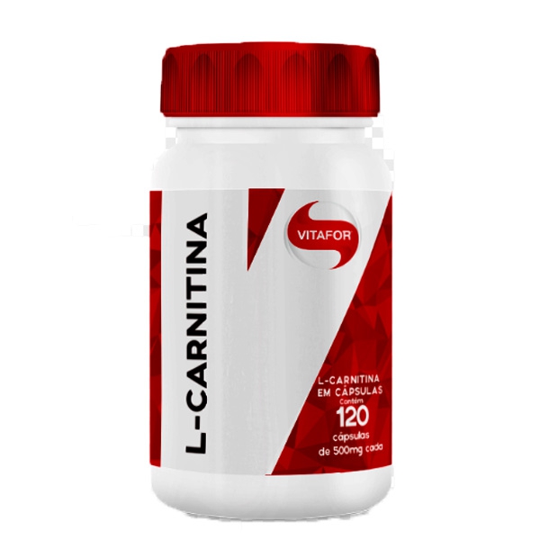Lcarnitina Vitafor 120 Cápsulas de 500mg