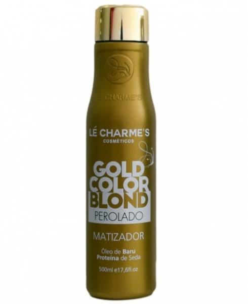 Lé Charmes Intensy Color Gold Blond Matizador Efeito Perolado 500ml - R - Loja