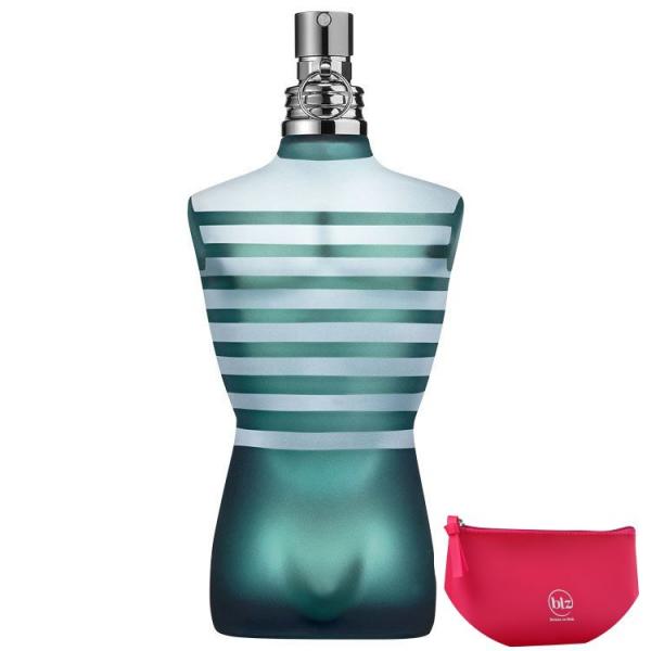 Le Male Jean Paul Gaultier Eau de Toilette - Perfume Masculino 125ml+Beleza na Web Pink - Nécessaire
