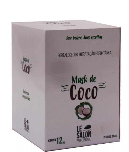 Le Salon Pro Máscara Hidratação Coco Sachê 30g Cx C/12un - Le Salon Professional