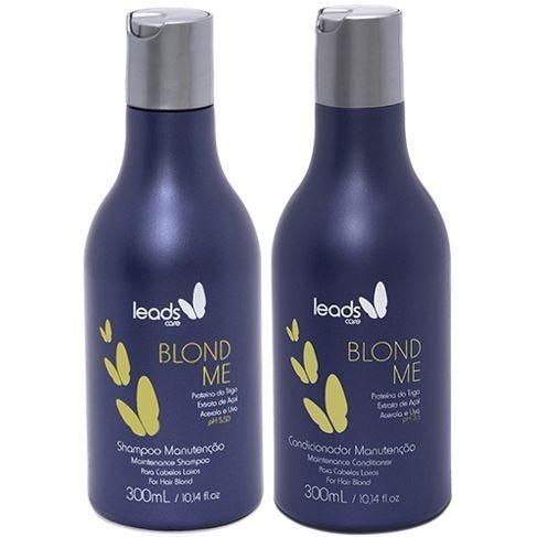 Leads Care Blond me Shampoo e Condicionador Manutenção (2x300ml)