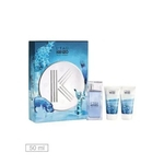 L'eau Kenzo Homme Perfume Edt 50ml + 2x50ml Gel De Banho