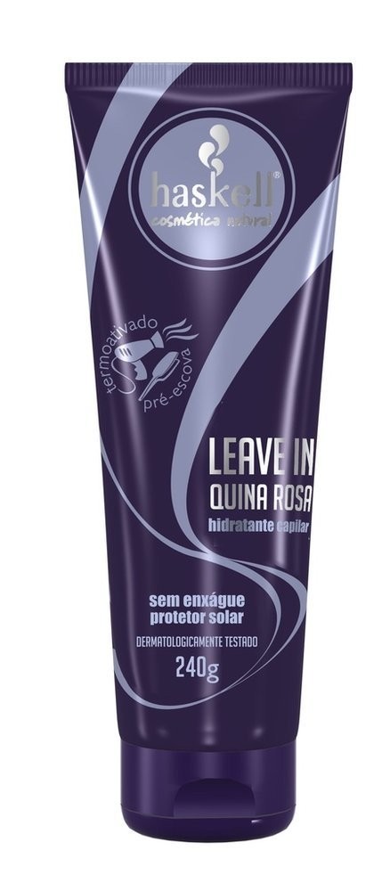 Leave-In Haskell Termoativado Soft Look Quina Rosa 240G