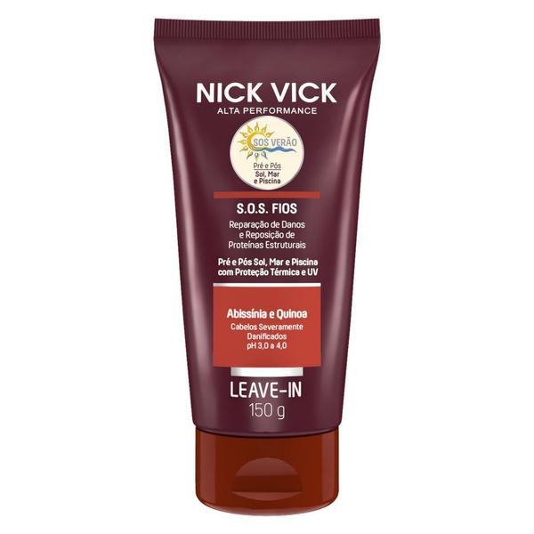 Leave-in Nick Vick SOS Fios 150g