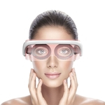 LED 3 cores Olhos massageador elétrico Pressão Vibration Infrared Aquecimento Therapy Air Eye SPA Óculos Estresse dispositivo de alívio de Olhos Cuidados