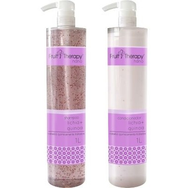 Left Hair Care -Kit (Shampoo 1000ml + Condi 1000ml) Cabelos Quimicamente Tratados
