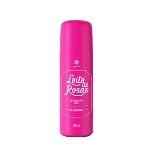 Leite de Rosas Tradicional Desodorante Spray 90ml (Kit C/06)