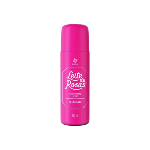 Leite de Rosas Tradicional Desodorante Spray 90ml