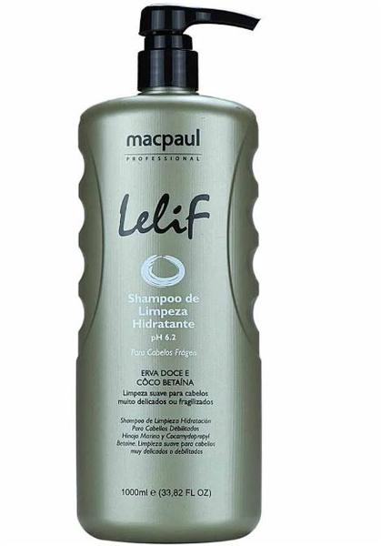Lelif Reconstrução Shampoo de Limpeza Hidratante 1000g Macpaul