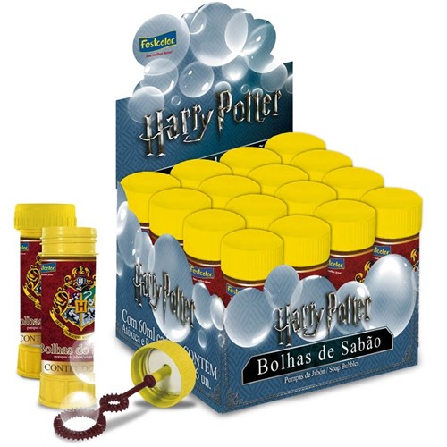 Lembrancinha Infantil - Bolinha de Sabão Harry Potter