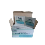 Lencinho Swab de Alcool 70% Assepsia c/100un BIOSOMA