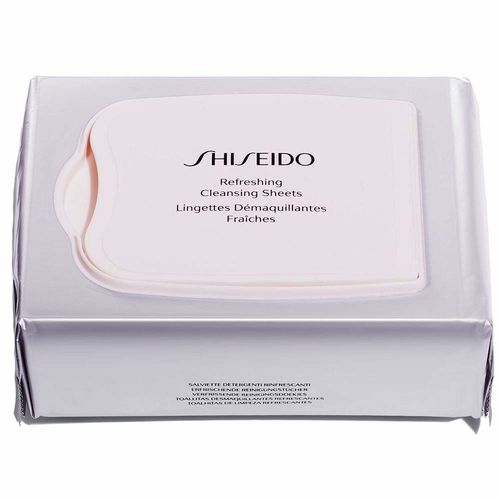 Lenço de Limpeza Facial Shiseido Pureness Refreshing Cleansing (50 Unidades)