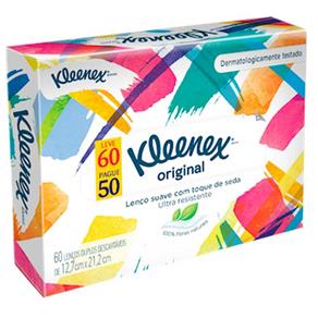 Lenço de Papel Bolso Kleenex C/60