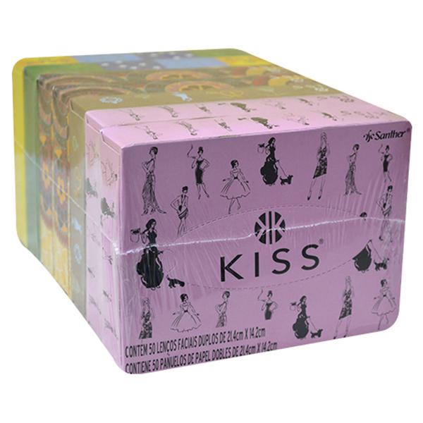 Lenco de Papel Kiss 7x50 Folhas