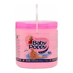 Lenço Umedecido Baby Poppy Rosa Com 450 Unidades
