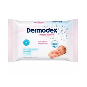 Lenço Umedecido Dermodex Recém-Nascido 48 Unidades