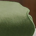 Lençol de Flanela Verde Musgo - Cobertores Parahyba - Berço