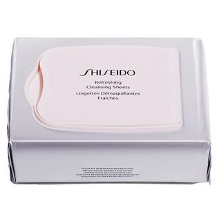 Lenços de Limpeza Facial Shiseido - Refreshing Cleansing Sheets 30 Un