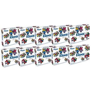 Lenços de Papel Kleenex Classic Misto S/P com 10x50 Unidades